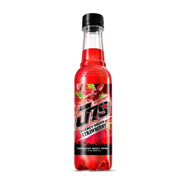 11.1 fl oz J79 Carbonated Strawberry Energy drink - Image 1