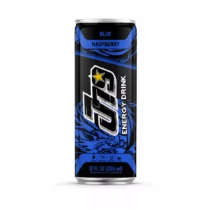 12 fl oz J79 Healthy Energy Drink (Blue Raspberry Zero Sugar Natural Caffeine Enhanced Hydration) - Image 1