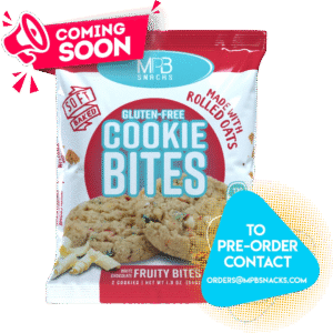 MeaProBake - Gluten-Free COOKIE BITES-10-Pack-Fruity Bites-