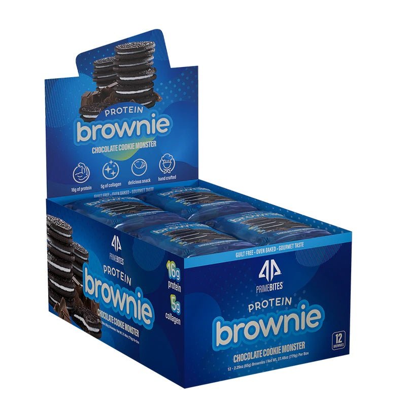 Alpha Prime Supplements - Prime Bites Protein Brownie