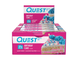 Quest Nutrition - PROTEIN BARS-12-Pack-Birthday Cake-