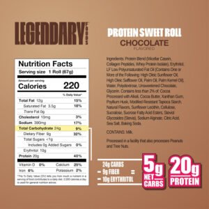 Legendary Foods- Protein Sweet Roll